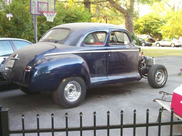 '48 plymouth in the rough