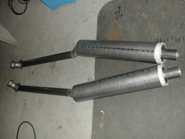 exhaust home made stainless