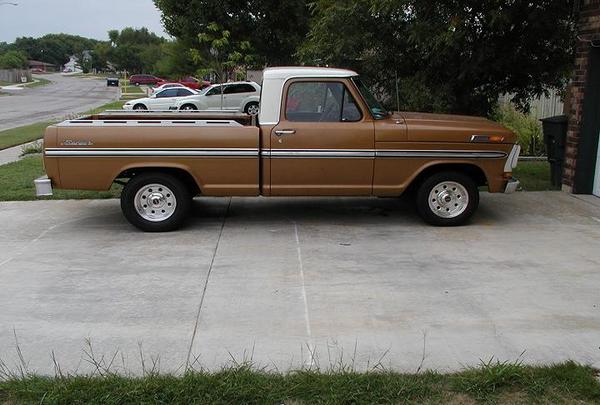72 Ford F100, My daily Driver Powered by 390hp FE