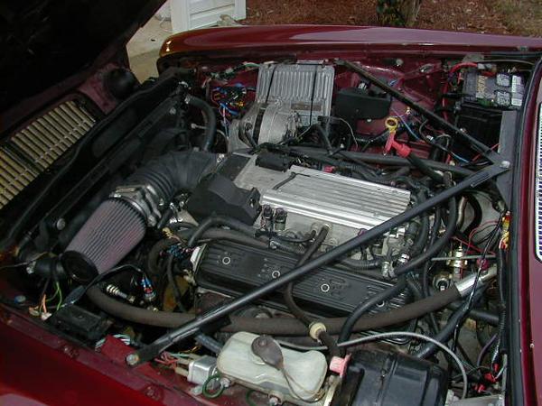 Lt1 powered Jag/engine view
