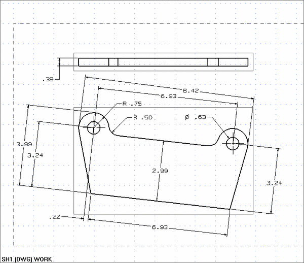 Drawing for Camber Plate