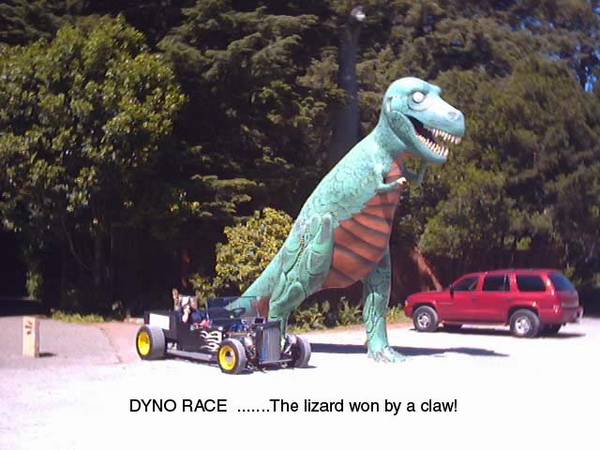 Dinosaur race!