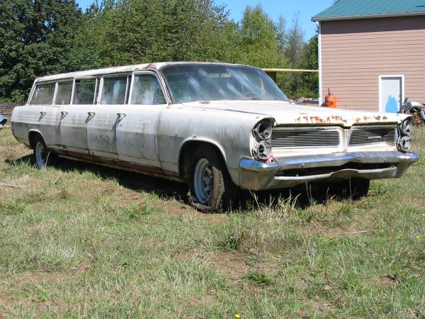 1963 potiac catalina wagon limo